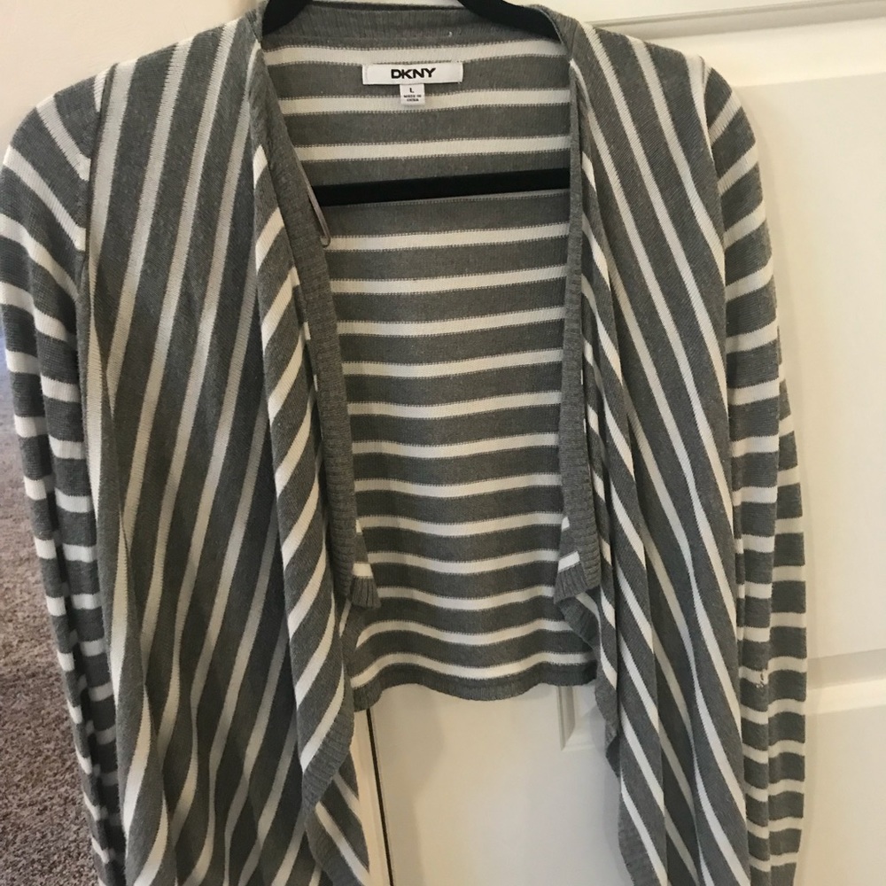 Grey soft cardigan